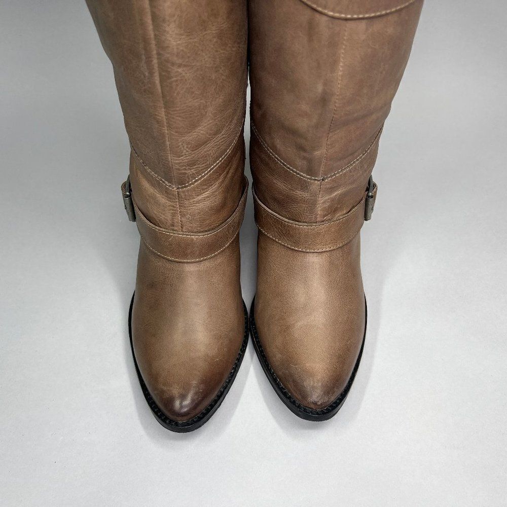 Naughty Monkey Women's‎ Size 9 Brown Leather Boots - Picture 4 of 14